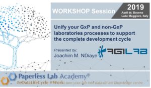 AGILAB paperless lab academy workshop 2019