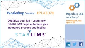 workshop Starlims PLA2020