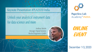Roche diagnostics Andreas Steinle PLA2020India
