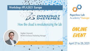 Dassault Systemes workshop PLA2021 Europe