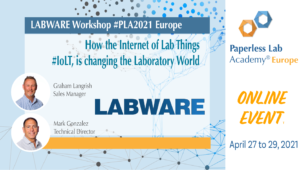 labware workshop paperless lab academy 2021