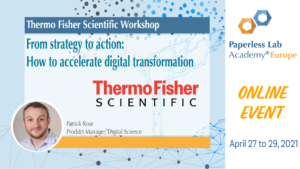 Thermo Fisher Scientific Paperless Lab academy 2021 Europe