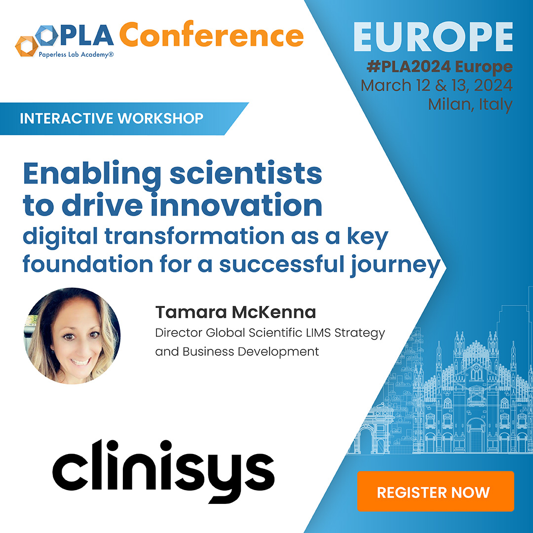Clinisys Workshop at Paperless Lab Academy Europe 