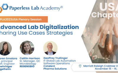 advanced lab digitalization session at Paperless lab academy USA