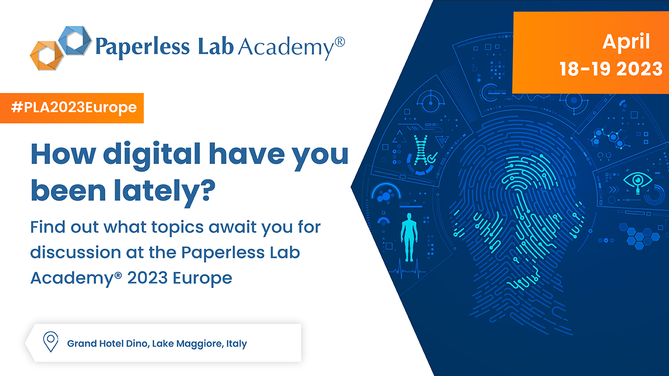 Paperless Lab Academy 2023 europe