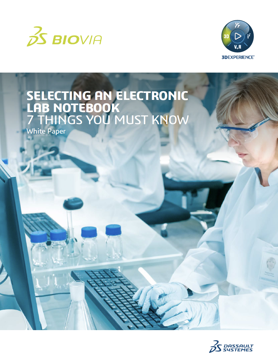 Selecting an electronic Lab Notebook